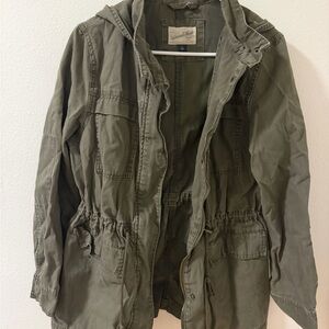 Target Olive Utility Jacket